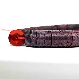 Diamantina, lentejuela y chaquira