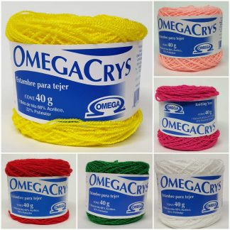 Hilaza Omega Crys de colores