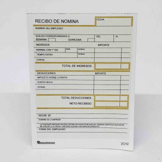 recibos nomina