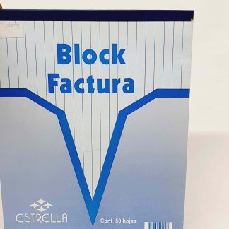 block facturas